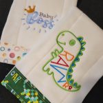 baby boy embroidered towels 2