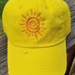 cool sun embroidered hat