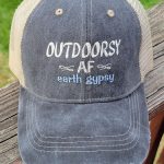 earth gypsy custom embroidered hat