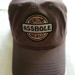 genuine a$$hole custom embroidred hat