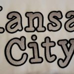 kansas city embroidered logo