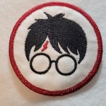 wizard embroidered patch