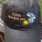 zorn welding embroidered hat